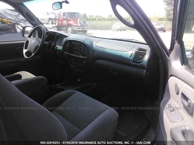 5TBBT44146S485199 - 2006 TOYOTA TUNDRA ACCESS CAB SR5 GRAY photo 5