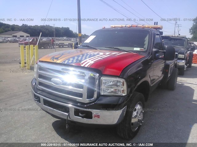 1FDXF46F8XEE42906 - 1999 FORD F450 SUPER DUTY BLACK photo 1