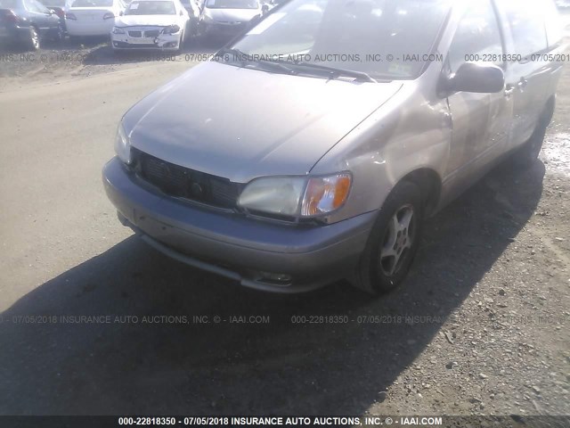 4T3ZF13C42U477126 - 2002 TOYOTA SIENNA LE/XLE BEIGE photo 6