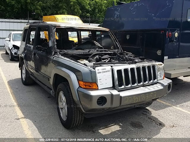 1J8HG48K88C140764 - 2008 JEEP COMMANDER SPORT მწვანე ფოტო 1