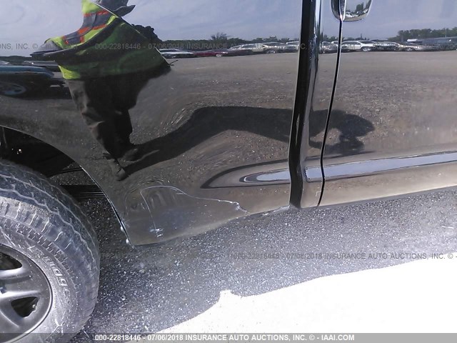 5TFUY5F18CX223695 - 2012 TOYOTA TUNDRA DOUBLE CAB SR5 BLACK photo 6