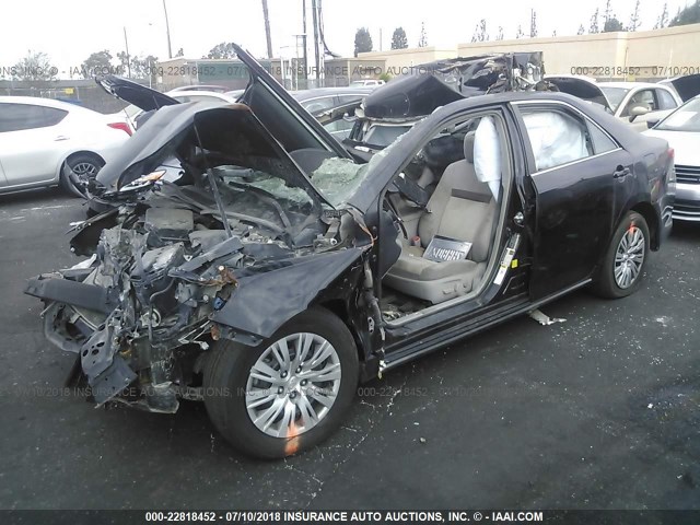 4T4BF1FK5ER439699 - 2014 TOYOTA CAMRY L/SE/LE/XLE 黑色 照片 2