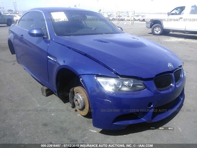 WBSWL935X8PL89593 - 2008 BMW M3 BLUE photo 1