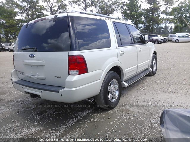 1FMFU195X5LB08484 - 2005 FORD EXPEDITION LIMITED CREAM photo 4