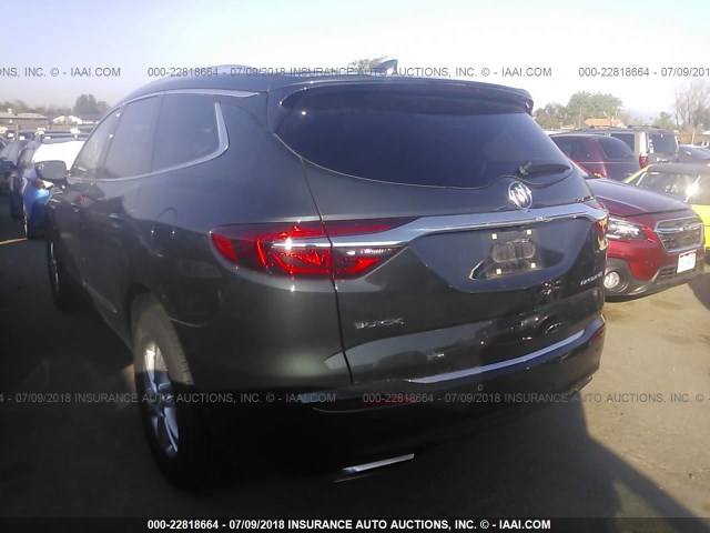 5GAERBKW0JJ203587 - 2018 BUICK ENCLAVE ESSENCE 灰色 照片 3