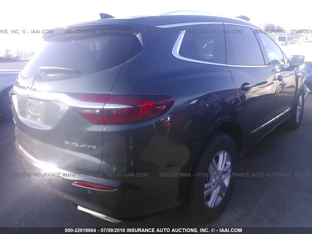 5GAERBKW0JJ203587 - 2018 BUICK ENCLAVE ESSENCE 灰色 照片 4