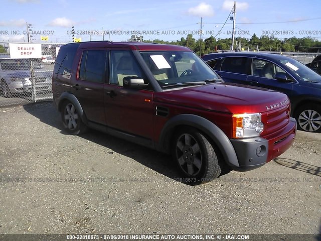 SALAG25466A386135 - 2006 LAND ROVER LR3 HSE BURGUNDY photo 1