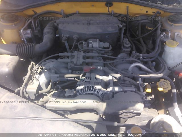 4S4BT62C537112701 - 2003 SUBARU BAJA SPORT YELLOW photo 10