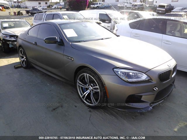 WBSLX9C56DD159911 - 2013 BMW M6 GRAY photo 1