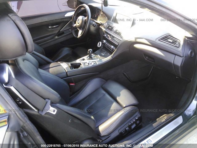 WBSLX9C56DD159911 - 2013 BMW M6 GRAY photo 5