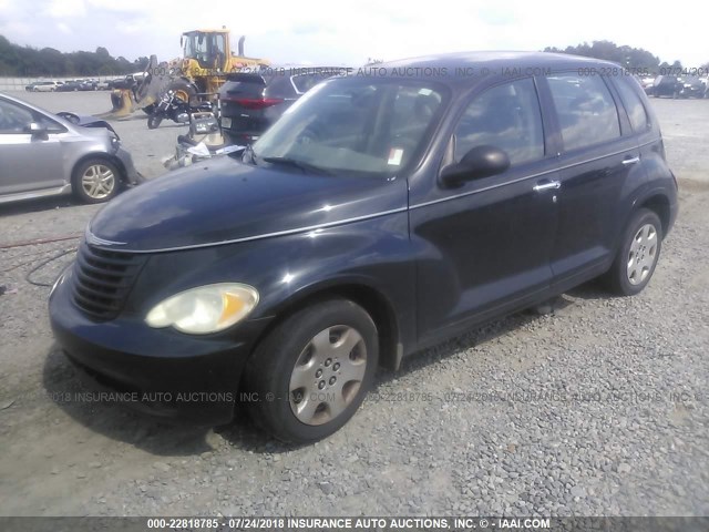 3A8FY48B08T225445 - 2008 CHRYSLER PT CRUISER BLACK photo 2