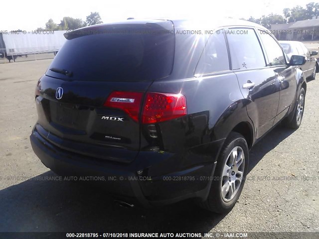 2HNYD28327H532013 - 2007 ACURA MDX TECHNOLOGY BLACK photo 4