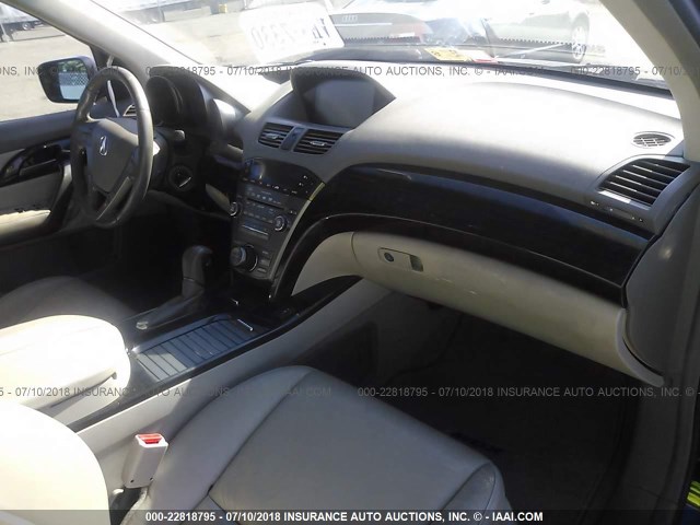 2HNYD28327H532013 - 2007 ACURA MDX TECHNOLOGY BLACK photo 5