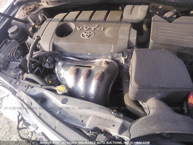 JTNBF3EK3A3000265 - 2010 TOYOTA CAMRY SE/LE/XLE SILVER photo 10