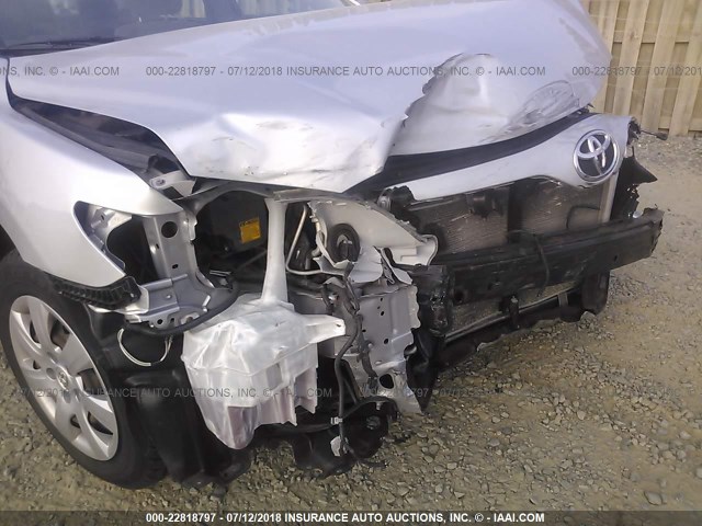 JTNBF3EK3A3000265 - 2010 TOYOTA CAMRY SE/LE/XLE SILVER photo 6