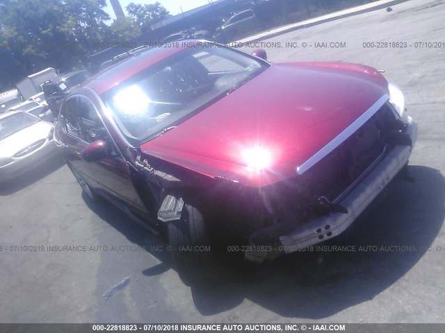 JNKAY01F27M462593 - 2007 INFINITI M35 SPORT RED photo 1