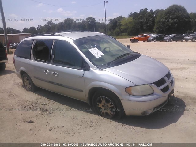 2D4GP44L83R212096 - 2003 DODGE GRAND CARAVAN SPORT GRAY photo 1