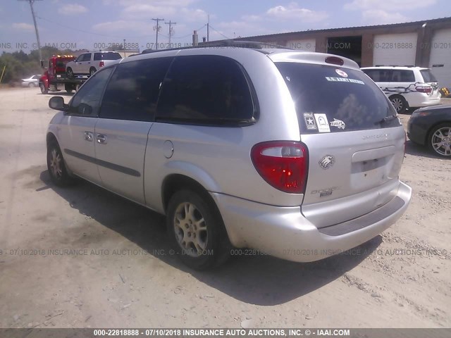 2D4GP44L83R212096 - 2003 DODGE GRAND CARAVAN SPORT GRAY photo 3