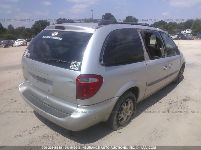 2D4GP44L83R212096 - 2003 DODGE GRAND CARAVAN SPORT GRAY photo 4