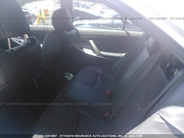 4T1BF3EK8AU047883 - 2010 TOYOTA CAMRY SE/LE/XLE ვერცხლისფერი ფოტო 8