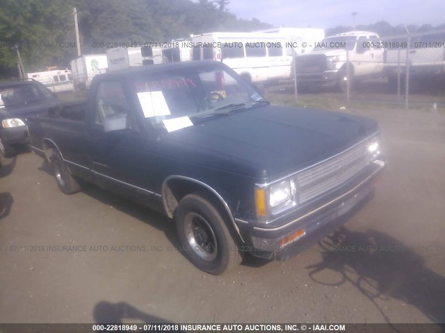 1GCCS14Z8N8157743 - 1992 CHEVROLET S TRUCK S10 GREEN photo 1