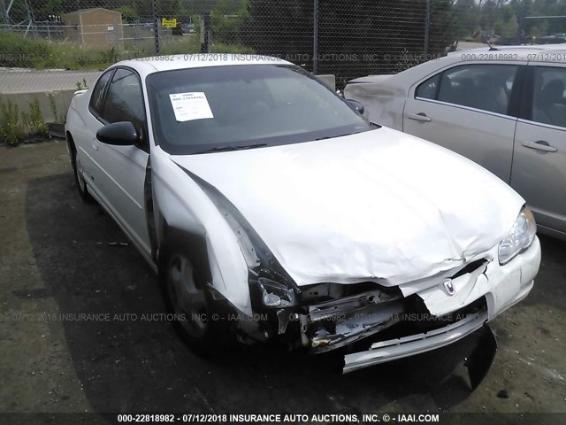 2G1WX12KX39348532 - 2003 CHEVROLET MONTE CARLO SS თეთრი ფოტო 1
