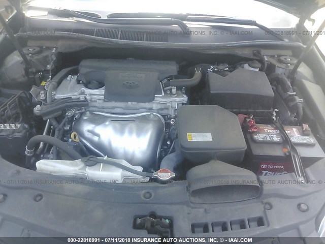 4T1BF1FK3GU164685 - 2016 TOYOTA CAMRY LE/XLE/SE/XSE BLACK photo 10