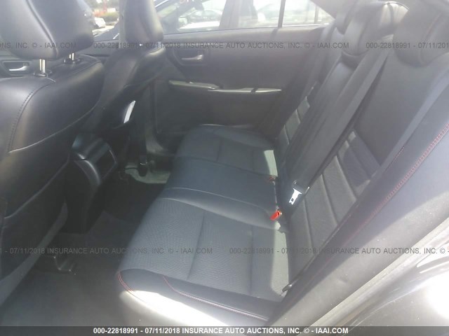 4T1BF1FK3GU164685 - 2016 TOYOTA CAMRY LE/XLE/SE/XSE BLACK photo 8