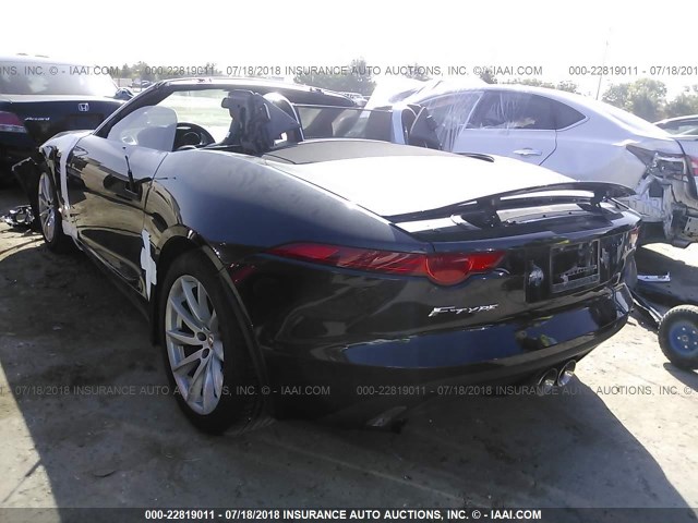 SAJWA6ET6G8K29759 - 2016 JAGUAR F-TYPE BLACK photo 3