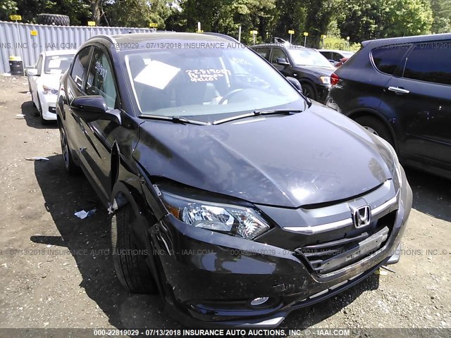 3CZRU6H77JM707587 - 2018 HONDA HR-V EXL BLACK photo 6