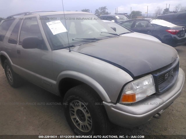 1GKCT18W0XK506255 - 1999 GMC JIMMY GRAY photo 1