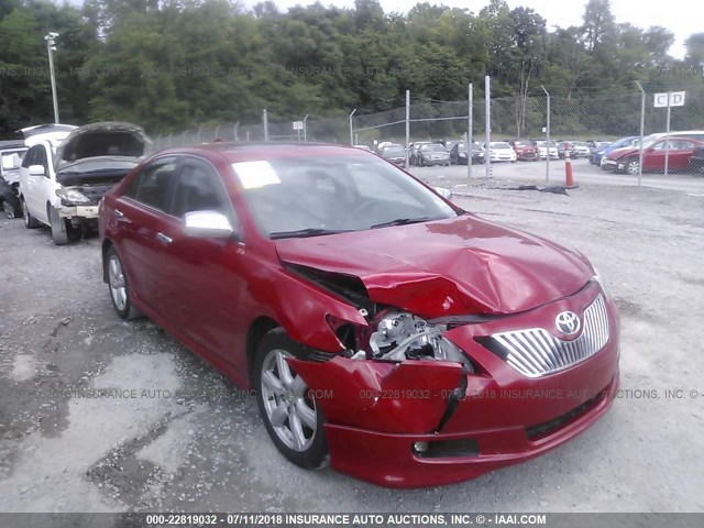 4T1BE46K27U106135 - 2007 TOYOTA CAMRY NEW GENERAT CE/LE/XLE/SE RED photo 6