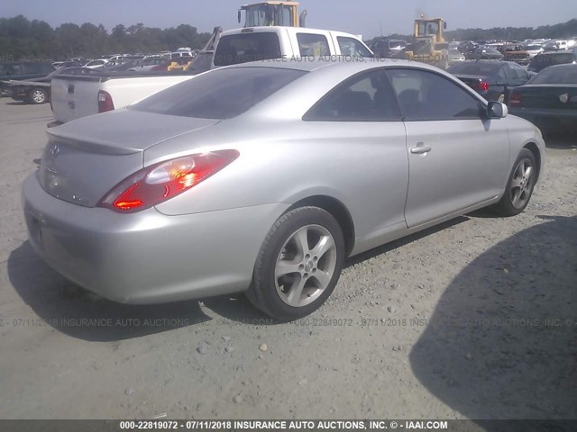 4T1CA38P56U071124 - 2006 TOYOTA CAMRY SOLARA SE/SLE ვერცხლისფერი ფოტო 4