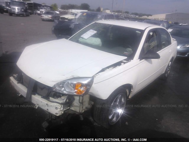 1G1ZT528X5F229104 - 2005 CHEVROLET MALIBU LS თეთრი ფოტო 2