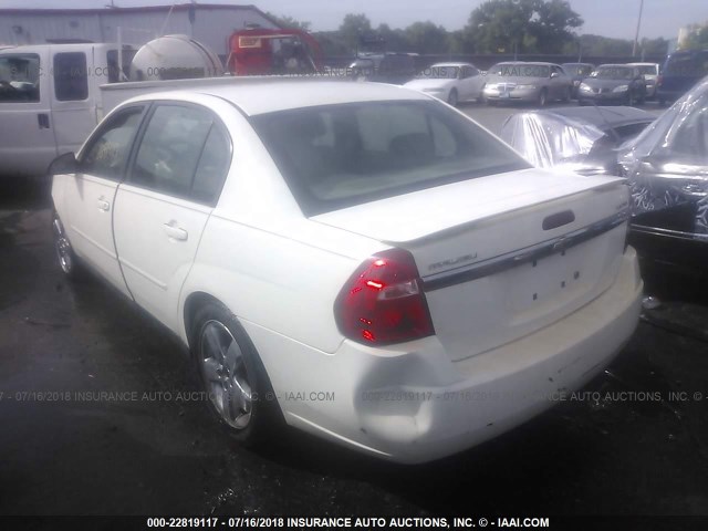 1G1ZT528X5F229104 - 2005 CHEVROLET MALIBU LS თეთრი ფოტო 3