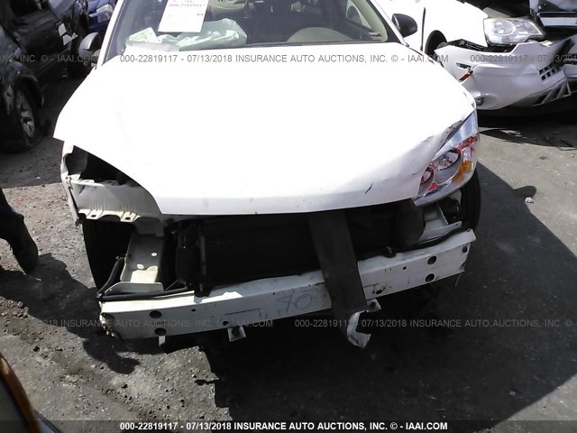 1G1ZT528X5F229104 - 2005 CHEVROLET MALIBU LS თეთრი ფოტო 6