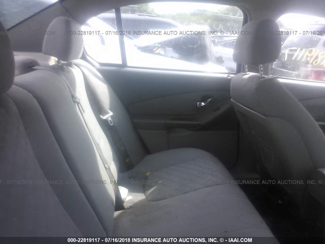 1G1ZT528X5F229104 - 2005 CHEVROLET MALIBU LS თეთრი ფოტო 8