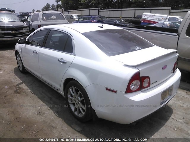 1G1ZK57789F193048 - 2009 CHEVROLET MALIBU LTZ 白色 照片 3