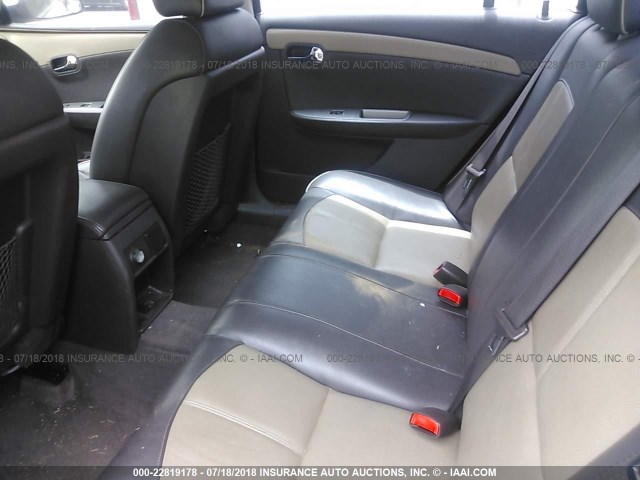 1G1ZK57789F193048 - 2009 CHEVROLET MALIBU LTZ 白色 照片 8