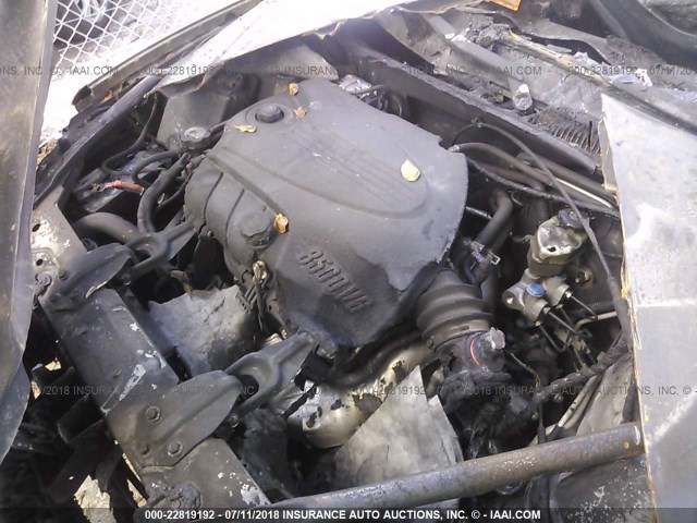 2G1WJ16K779386883 - 2007 CHEVROLET MONTE CARLO LS GRAY photo 10