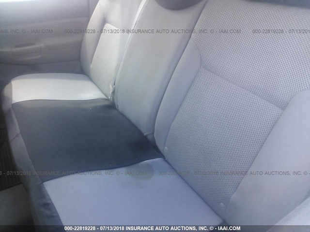 3TMLU42N88M019681 - 2008 TOYOTA TACOMA DOUBLE CAB ვერცხლისფერი ფოტო 8