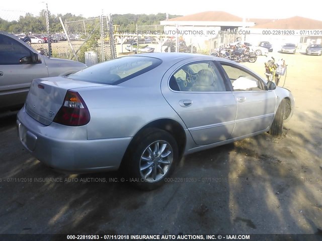 2C3HE66G54H594599 - 2004 CHRYSLER 300M SILVER photo 4