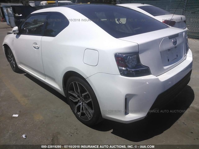 JTKJF5C74E3078238 - 2014 TOYOTA SCION TC 白色 照片 3