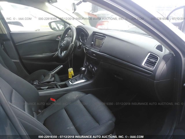 JM1GJ1U53F1204026 - 2015 MAZDA 6 SPORT GRAY photo 5