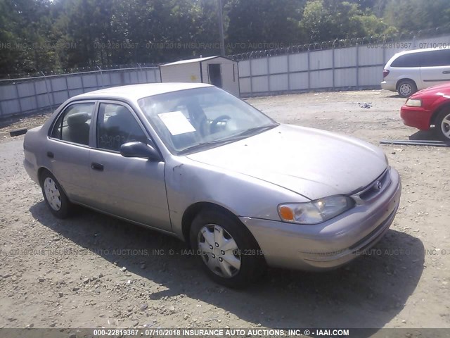 1NXBR12E2XZ257155 - 1999 TOYOTA COROLLA VE/CE/LE GOLD photo 1