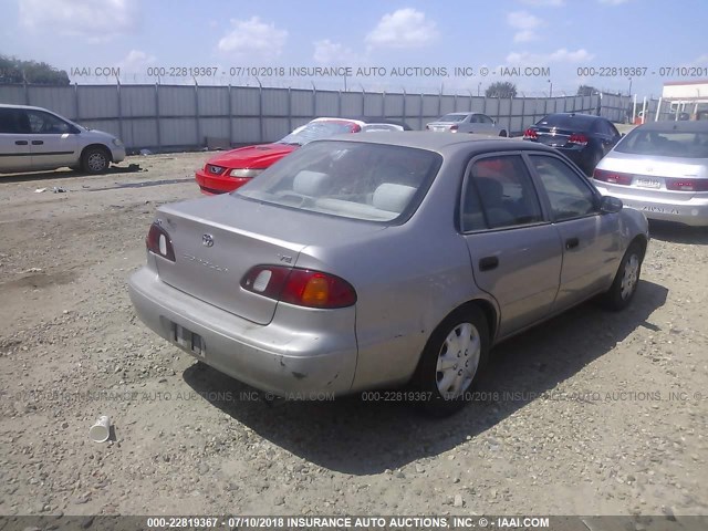 1NXBR12E2XZ257155 - 1999 TOYOTA COROLLA VE/CE/LE 金色 照片 4
