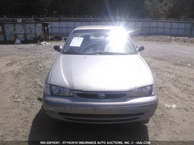 1NXBR12E2XZ257155 - 1999 TOYOTA COROLLA VE/CE/LE 金色 照片 6