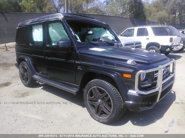 WDCYC7DH5JX287230 - 2018 MERCEDES-BENZ G 63 AMG BLACK photo 1