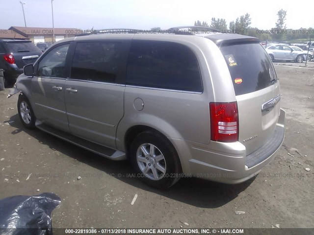 2A8HR54169R638970 - 2009 CHRYSLER TOWN & COUNTRY TOURING TAN photo 3