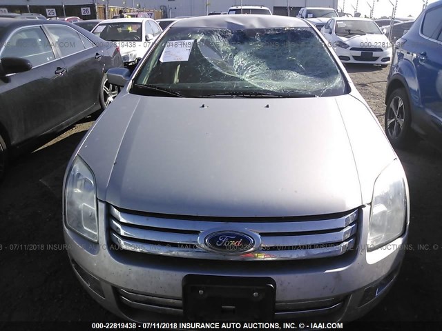 3FAHP08148R246854 - 2008 FORD FUSION SEL SILVER photo 6